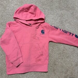 Carhartt Kids Hoodie in Bright Pink